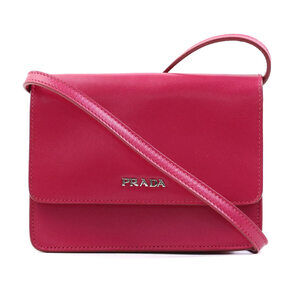 Prada shoulder bag pink leather